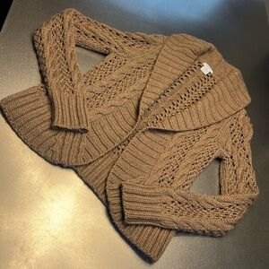AEVE Hand-knitted Cardigan- Size XS